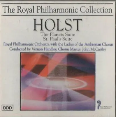 Vernon Handley : Holst: The Planets Suite / St Pauls Suit CD Fast And FREE P & P • £2.44