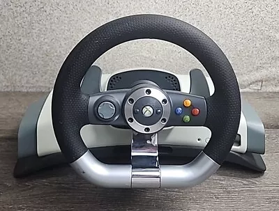 Microsoft Xbox 360 (WRW02) Racing Wheel With Force Feedback • $34.98
