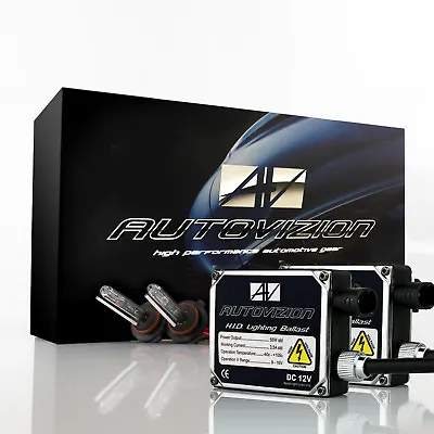 Autovizion 55W Xenon Lights HID Kit H1 H3 H4 H7 H8 H9 H10 H11 9005 9006 5202 880 • $40.50