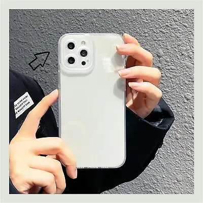 $7.99 • Buy Silicone Case For IPhone 14 13 12 11 Pro Max XS MAX X XR 7 8 Plus SE Lens Cover