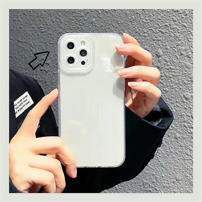 $7.45 • Buy Silicone Case For IPhone 14 13 12 Pro Max Soft Heavy Duty Shockproof Lens Cover