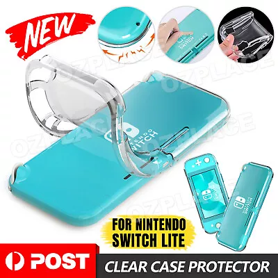 For Nintendo Switch Lite Protective Clear Case Cover TPU Soft Shockproof AUS • $8.45