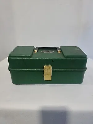 Vintage Fishing Tackle Box Umco Corp Minnesota Model 102U Green See Pictures*** • $16