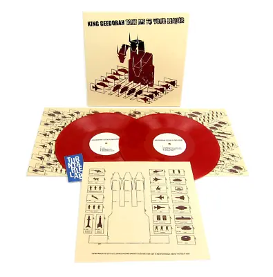 MF DOOM - KING GEEDORAH 2xLP RED Vinyl DELUXE Take Me To Your Leader NEW/SEALED • $98.88