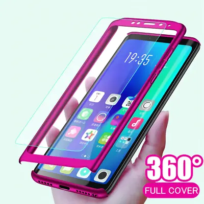 CASE For Samsung Galaxy A10 A40 A50 A70 & Screen Protector Full Protective Cover • £3.95