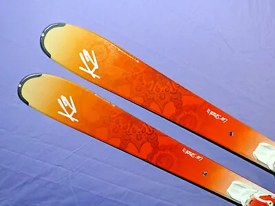 K2 Luv Struck 80 163cm Women's All-Terrain Rocker Skis Marker Int Adj Bindings ❆ • $375