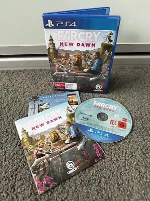 🔥 Far Cry New Dawn - PlayStation 4 - PS4 - Complete- MINT - FREE POST 🔥 • $18.95