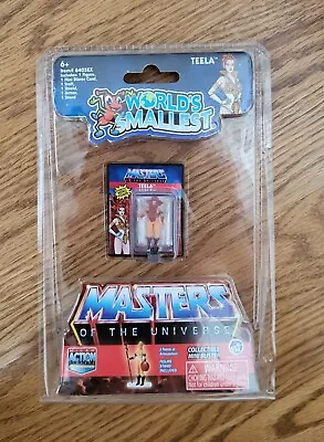 NEW World's Smallest Masters Of The Universe MOTU Teela Mini Figure 2020 NIP • $7.75