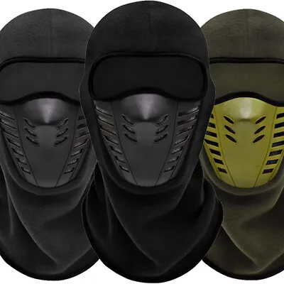 Balaclava Winter Windproof Ski Full Face Mask Outdoor Fleece Bicycle Ninja Mask • $7.98