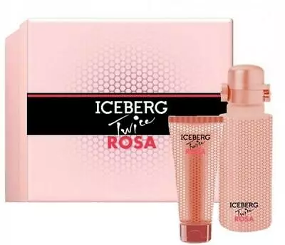 Iceberg Twice Rosa Gift Set For Women 125ml EDT & Shower Gel 100ml • £19.95