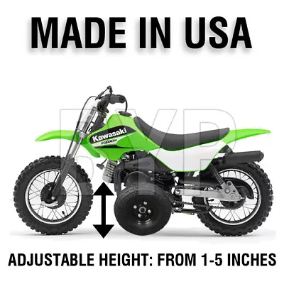 Kawasaki KDX50 KIDS YOUTH TRAINING WHEELS Kawasaki KDX 50 Motorcycle ALL YEARS • $74.95