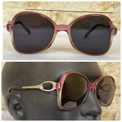 Vintage Metzeler Sunglasses Unique Squared Germany 1980's Metal Nos Rare Model • $159.20