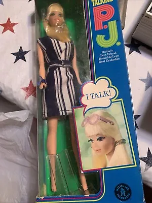 Mattel Vintage Talking Barbie Pj Doll • $350