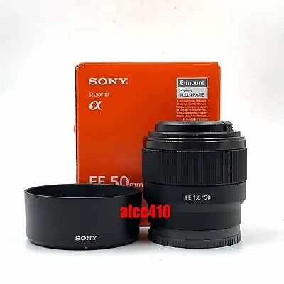 $429.95 • Buy Sony FE 50mm F/1.8 Lens For E-Mount F1.8 SEL50F18F AU