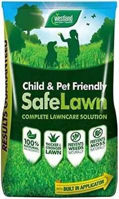 Westland SafeLawn Child And Pet Friendly Natural Lawn Feed - 400 M2 -  14 Kg • £25.50