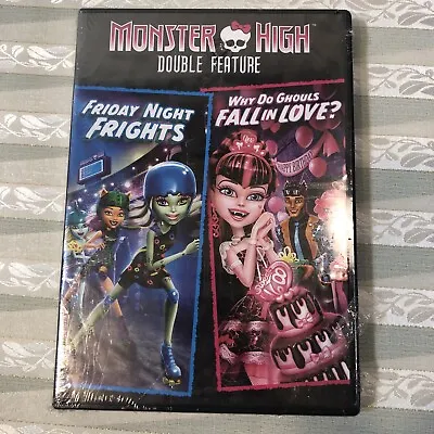 Monster High Double Feature DVD Friday Night Frights Why Do Ghouls Fall In Love • $4