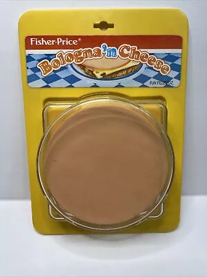 Vintage ~ Fisher Price Fun With Food Bologna & Cheese Pretend Play Kitchen Food • $19.99