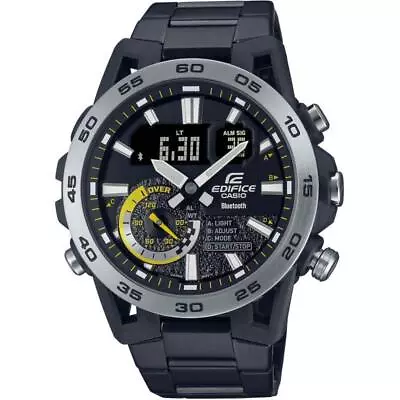 £130 • Buy Casio Edifice ECB-40DC-1AEF Bluetooth World Time Alarm Chrono 2 Year Warranty