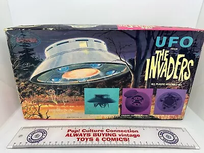 Vintage 1968 Aurora The Invaders UFO Model Kit Unbuilt Rare First Release • $299.95