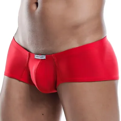 Joe Snyder Neon Polyester Cheeky Boxers JS13 POL Crimson Red • $54.95