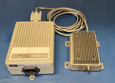 Agilent 83050A 2GHz - 50GHz Microwave Amplifier W/ 87421A Power Supply  Tested • $8500