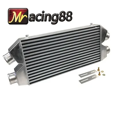 New Universal 32 X12 X3  FMIC Aluminum Front Mount Turbo Bar&Plate Intercooler • $129.98