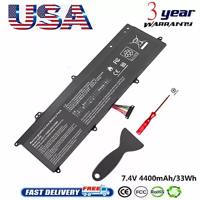 Battery C21-X202 For ASUS VivoBook X202 X202E X201E S200E Q200E Series • $15.59