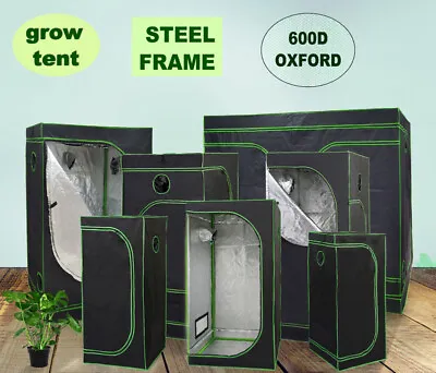 $74.26 • Buy Grow Tent Hydroponics System Indoor Room Plant Reflective Aluminum Oxford Cloth