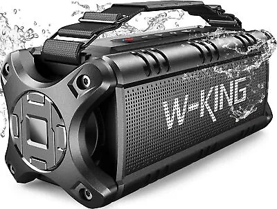 W-KING Bluetooth Speaker Portable Wireless D8 D9 X10 T9 Up To 100W Speakers Used • £43