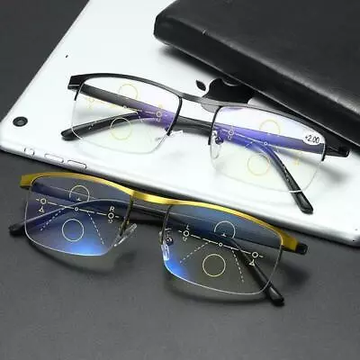 German Intelligent Color Progressive Auto Focus Reading Glasses See More Clearly • $7.99
