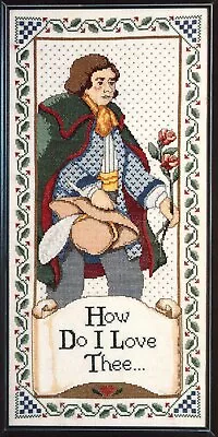 $3.75 • Buy Jeremiah Junction HOW DO I LOVE THEE PART I Cross Stitch Leaflet Romeo Valentine