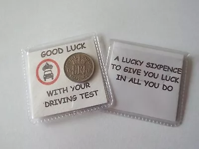 £2.95 • Buy Lucky Sixpence Good Luck Driving Test