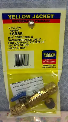 $71.97 • Buy Yellow Jacket, R410a, Part# 18985, 4-IN-1 Ball Valve Tool, 5/16  For R410A Units
