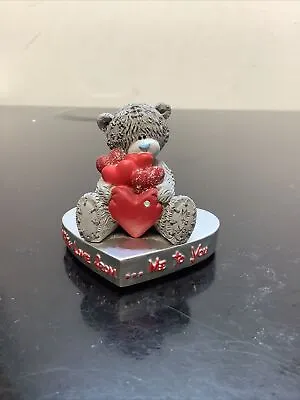 Me To You Bear Figurine Ornament Tatty Teddy Rare Retired Cake Topper With Love • £12.95