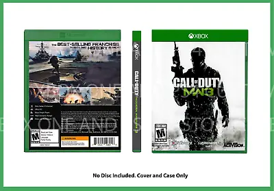 $13 • Buy CUSTM CASE NO DISC  Modern Warfare 3 XBOX  Replacement SEE DESCRIPTION 