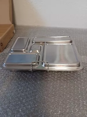 PlanetBox Rover Stainless Steel LUNCH BOX ONLY 5 Compartments Bento Planet Box • $14.95