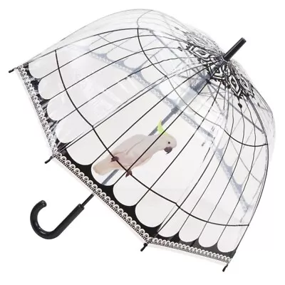 Fallen Fruits See-Through Umbrella - Cockatoo Cage • £12.95