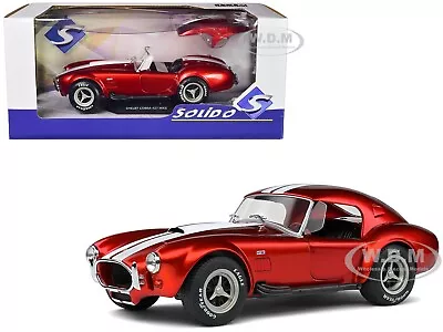 1965 Shelby Cobra 427 Mkii Red 1/18 Diecast Model Car By Solido S1804909 • $53.99