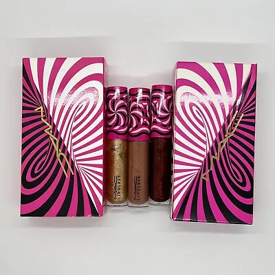 MAC Tiny Tricks Mini Lipglass Trio Beauty GiftSets 0.72oz Warm Ulta Beauty • $22.49