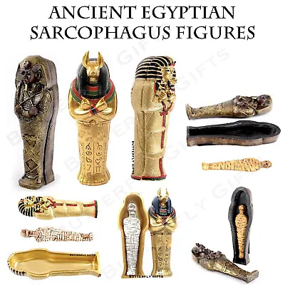 Ancient Egyptian Ornaments Mummy Pharaohs Egyptian Sarcophagus Mummified Tombs • £12.95