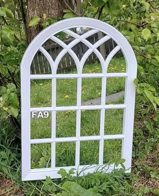 £28.89 • Buy Window Wall Garden Mirror Any Weather Ornament Durable Frame Indoor/Outdoor