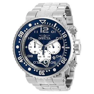 Invicta 30272 Grand Pro Diver  Nfl Authorized  Los Angeles Rams Chronograph • £114.02