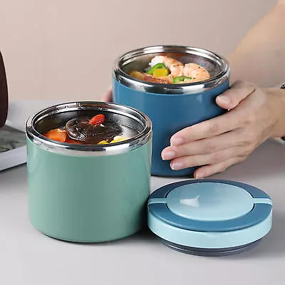 Soup Thermos Food Jar Insulated Lunch Container Bento Box For Cold Hot Food • $24.56