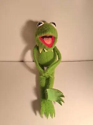 Vintage 1976 Plush Kermit The Frog Jim Henson Muppet 19  Fisher Price • $17.95