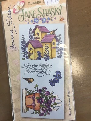 £4.60 • Buy Joanna Sheen Jane Shasky SLICE OF HEAVEN Stamp Set Brand New