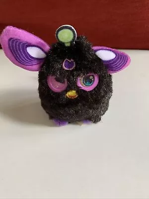 Mcdonalds Furby 3” Soft Toy Black !!Faulty Eye!! • £1.99