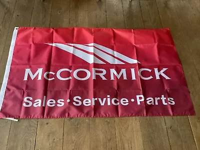 £22 • Buy McCormick Tractors X ZTX TT VF MTX Sales Service Parts Workshop Flag Banner