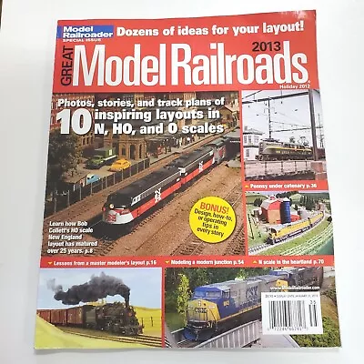 Model Railroader 2013 January Magazine Special Issue  Ideas  Model Trains • $9.99