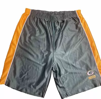 Nike NFL Equipment Green Bay Packers Shorts Mens Large Green Shimmer • $15