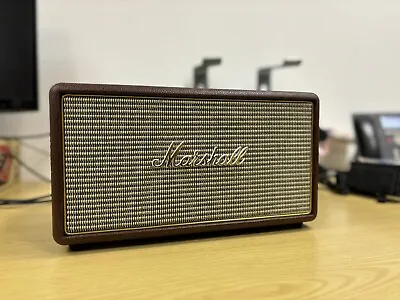 Brown Marshall Stanmore I 1 Bluetooth Speaker In Excellent Condition (no Box) • £189.99